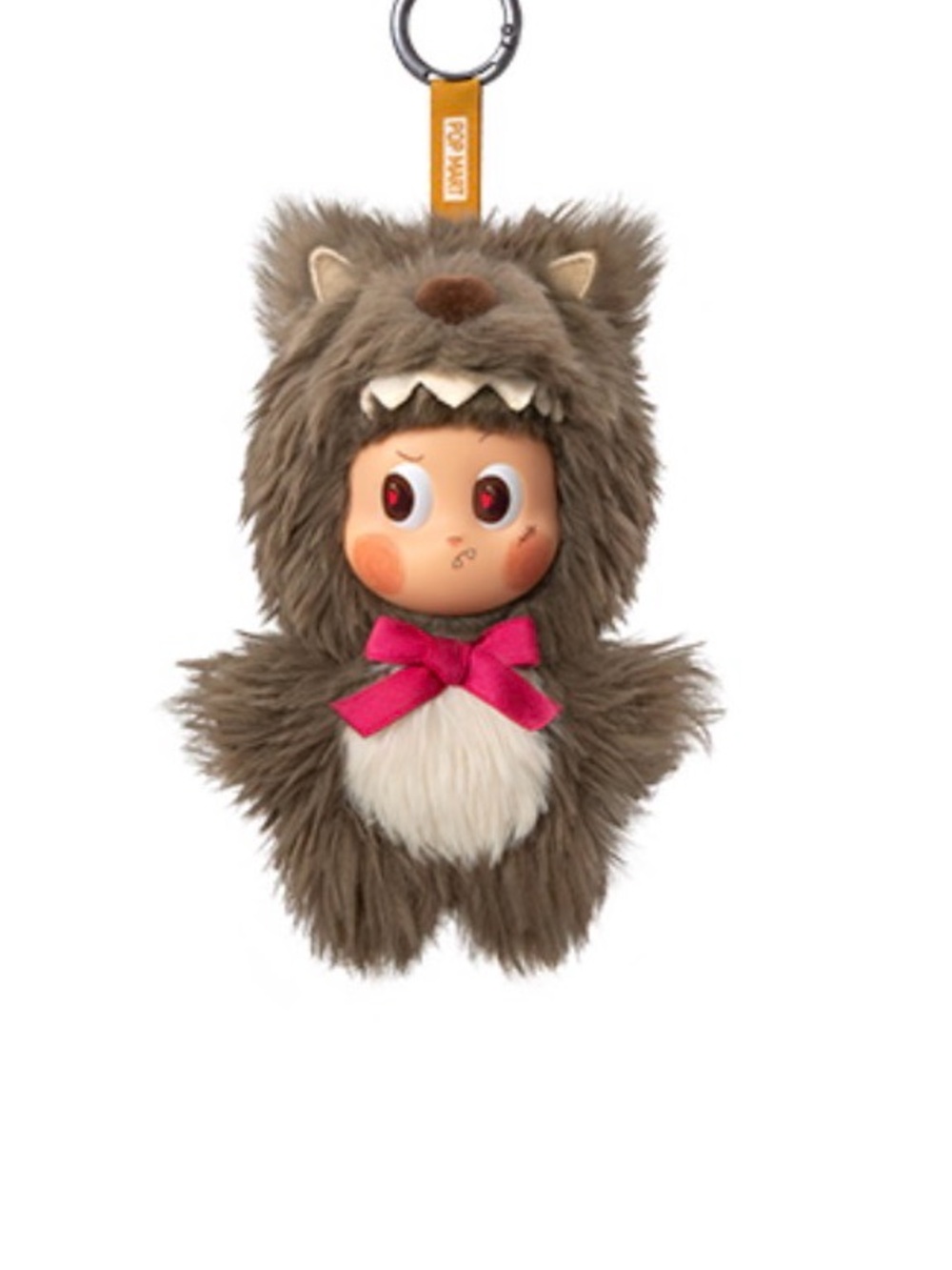 POP MART Twinkle Twinkle Farm Tales Loyal Wolfy Vinyl Plush Pendant In Hand